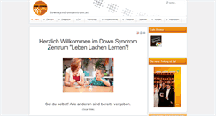 Desktop Screenshot of downsyndromzentrum.at