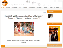 Tablet Screenshot of downsyndromzentrum.at